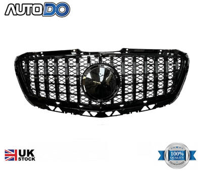 Mercedes Sprinter W906 GT Front Radiator Grille Gloss Black Facelift 2013 2018