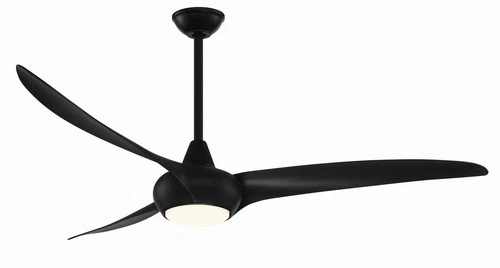 Minka Aire Light Wave 65 65" Ceiling Fan - Coal 3-Blade Remote Control - Picture 1 of 2