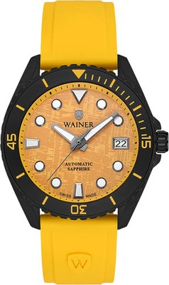 Wainer Diver WA.25110-B Swiss Made Automatic Men's Wristwatch