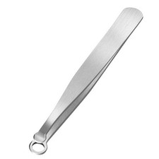 Steel Round Head Nose Hair Trimming Beauty Clip Eyebrow Tweezer Removal Tool B