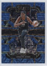 2024 Panini Select WNBA Concourse Light Blue Disco Prizm /125 Jonquel Jones 0u2j