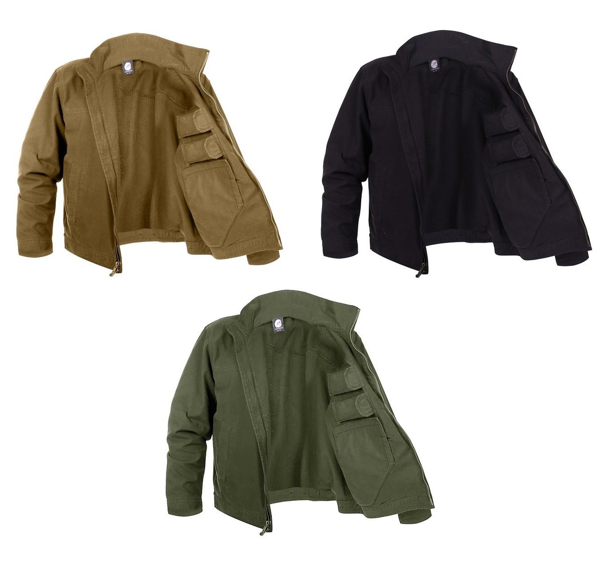 Concealed Weapons LIGHTWEIGHT Carry Jacket Army Navy USAF Police