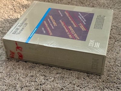 Vintage IBM PC BASIC Reference - NEW SEALED - 6280075