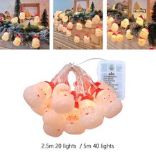 Christmas String Lights 8 Flashing Modes LED Lamps for Parties Yard Holiday