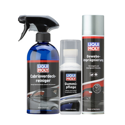 ecanis-Sorglos-Set Cabrio-Pflege LIQUI MOLY für ein astreines Verdeck