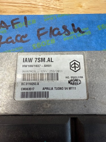 2012 Aprilia Tuono V4R ecu with AF1 race map - Picture 7 of 8