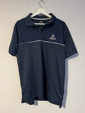 Sunderland of Scotland Men's Golf Polo Shirt Navy Size Medium Golfing Sports Top