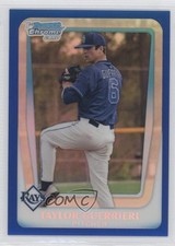 2011 Bowman Draft Chrome Prospects Blue Refractor 159/199 Taylor Guerrieri 0l2