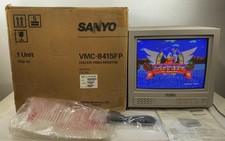 Sanyo VMC-8415FP Color Video Monitor Retro Gaming CRT 800 TV Liens PAL New Boxed