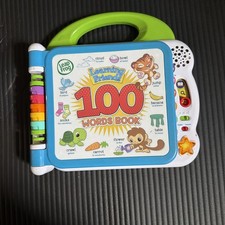 Leapfrog Learning Friends 100 Words Book By Leap Frog Toy EUC