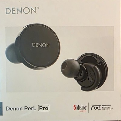 Denon PerL Pro Wireless In-Ear Earbuds - Black (Mother's Day Sale