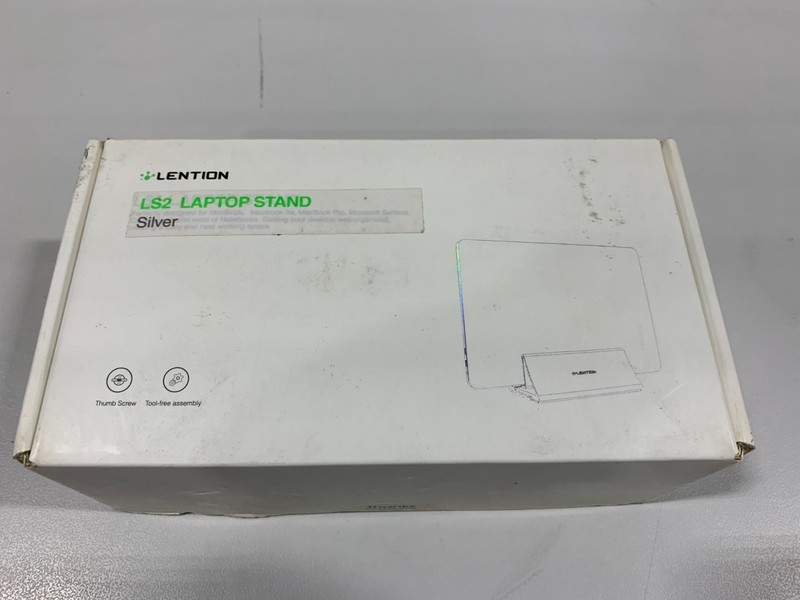 Lention LS2 Aluminum Laptop Stand Silver