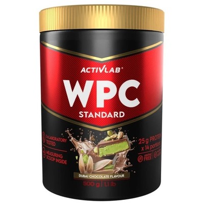 Activlab WPC Standard Molkenprotein-Konzentrat, Dubai Schokolade - 500 g