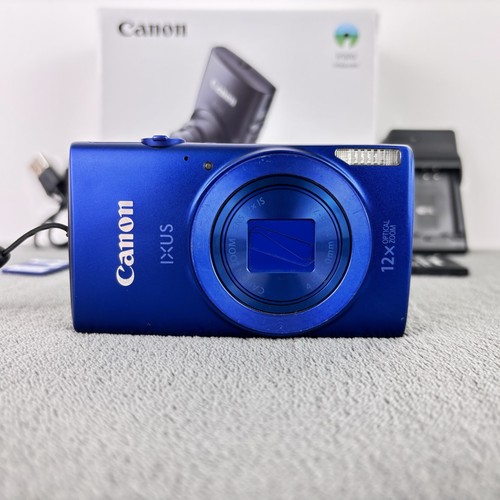 Canon IXUS 170 /PowerShot ELPH 170 IS 20.0 MP Digital Compact Camera Blue Tested - Bild 3 von 15