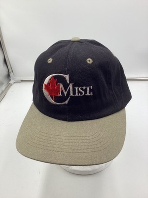 Canadian Mist Black Adjustable Cotton Canvas Vntage Baseball Cap H10