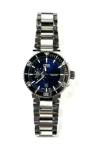 New Oris Aquis Date 41.5mm Men's Watch 01 733 7766 4157-07 8 22 05PEB