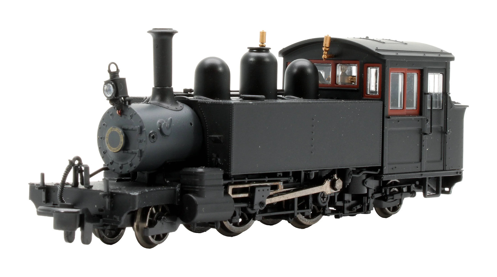 HELJAN OO9 9980 SR UNDECORATED BLACK BALDWIN 2-4-2T CLASS 'LYN' STEAM LOCO