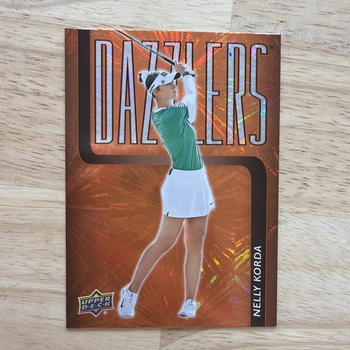 Nelly Korda [Orange] #DZ-3 2026 Upper Deck Dazzlers card