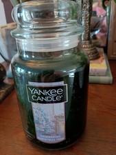 Yankee Candle 22 Oz Large Glass Jar Shimmering Christmas Tree NEW