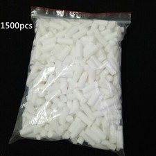 Wholesale 1500pcs  6 20mm Cigarette Filters White Filter Tip 6mm Filters Filters