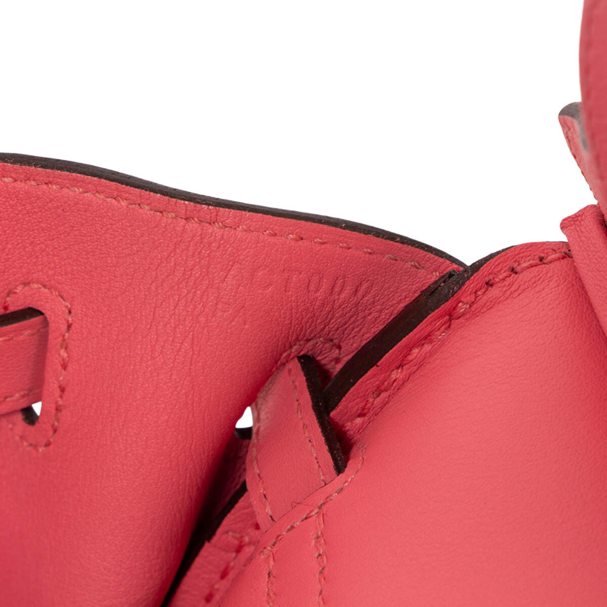 64637 auth HERMES pink leather BIRKIN 25 Bag Rose Azalee 64637 auth HERMES pink leather BIRKIN 25 Bag Rose Azalee