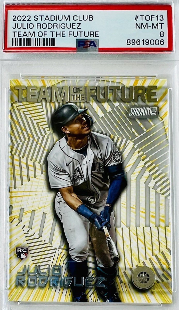 2022 Topps Stadium Club Julio Rodriguez Team of the Future RC PSA