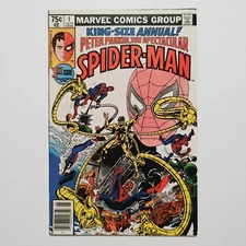 Spectacular Spider-Man: Annual #1 (1979) Gemini, We Combine - Newsstand - VF/VF+
