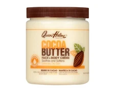 Queen Helene Face + Body Cream with Cocoa Butter -Soothes & Soften Skin (15oz)