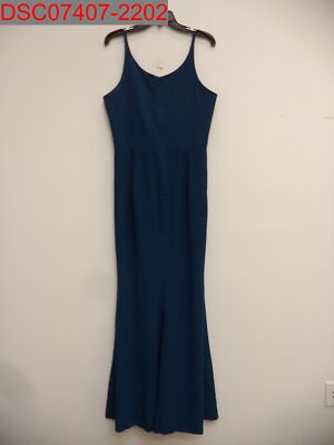 iris crepe trumpet gown dress the population Dress the Population Womens Peacock Blue Iris Crepe Trumpet Gown, L  843301129021
