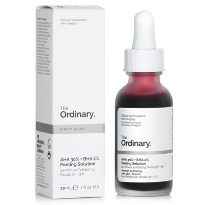 The Ordinary- Peeling Solution AHA 30% + BHA 2% - 30ml NIB