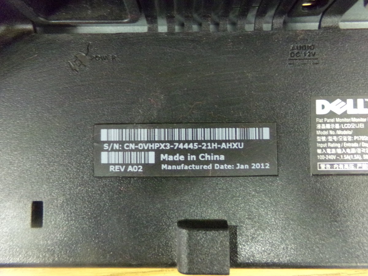 Dell CN-OVHPX3-74445-Z1H-AHXU Computer Monitor *FREE SHIPPING* | eBay