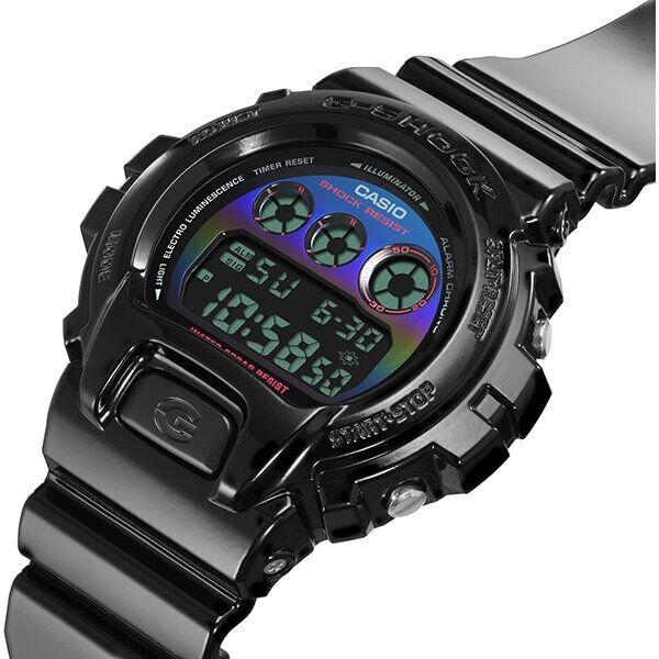 G-SHOCK DW-6900RGB-1JF Virtual Rainbow: Gamer's RGB series,NEW,Free shipping