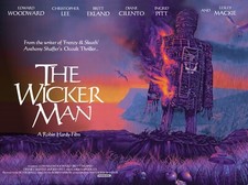 THE WICKER MAN 1973 quad poster print 30x40" Edward Woodward Britt Ekland FREEPP