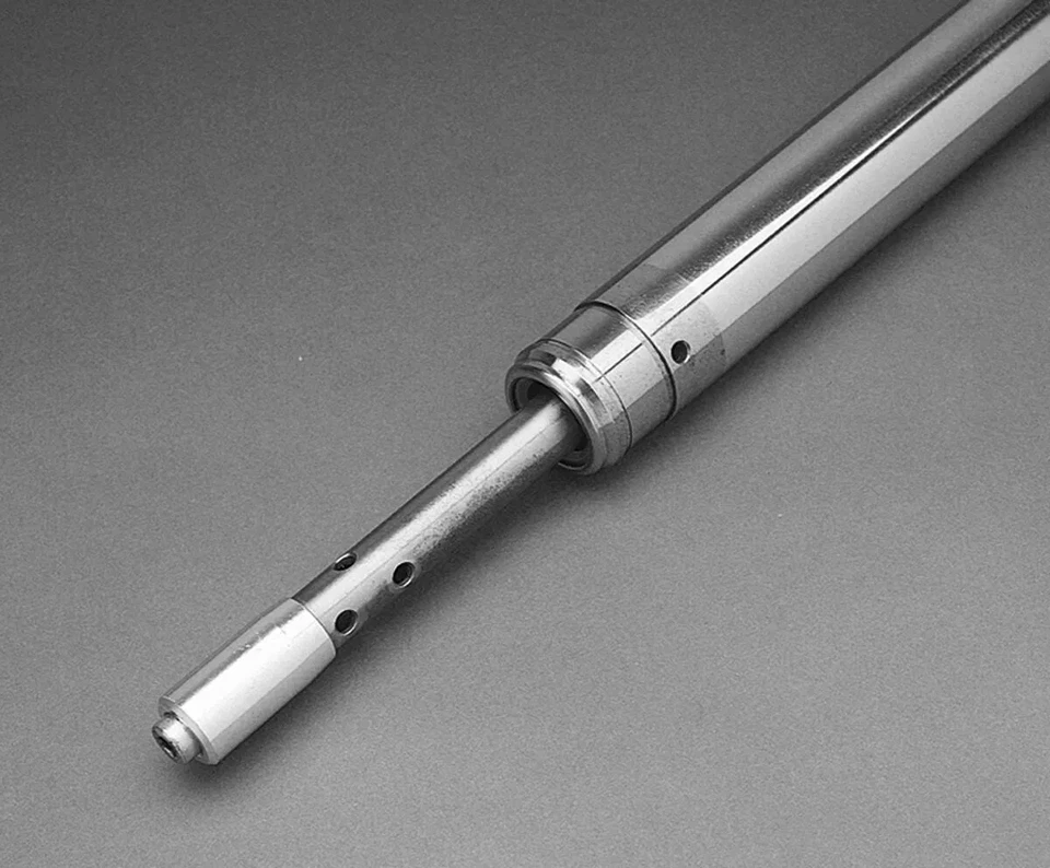 Conjunto de tubo de horquilla + 8" sobre stock de longitud apto para Harley Softail Dyna 1984-1999 Foto 4 de 4