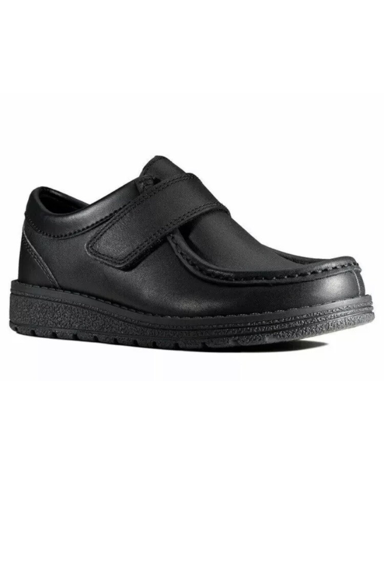 Scarpe da ragazzo in pelle nera | Clarks