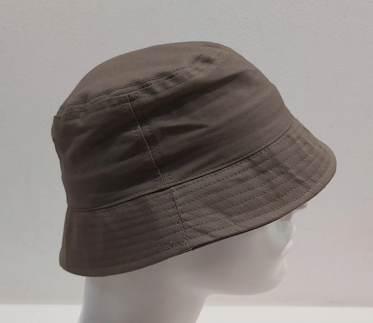 Cappello Alla Pescatora Unisex Nero Pieghevole - Impermeabile E Antivento Con Cordino - Ideale Per Pesca, Trekking, Spiaggia