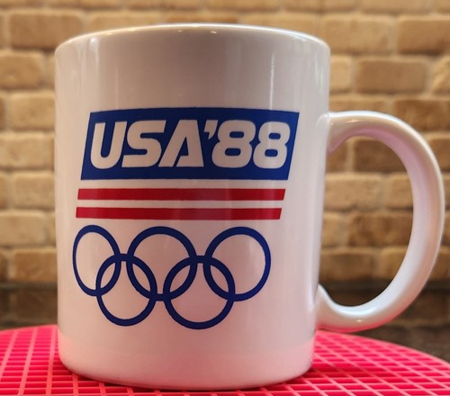 USA '88 Olympics Coffee Mug - Free Shipping! - 第 1/6 張圖片