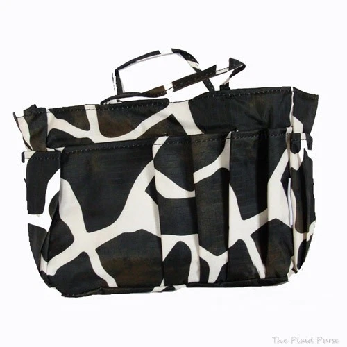 ThePlaidPurse: Bolso Organizador Gotas Estampado Jirafa para Bolso Birkin Kelly Bólido Foto 2 de 4