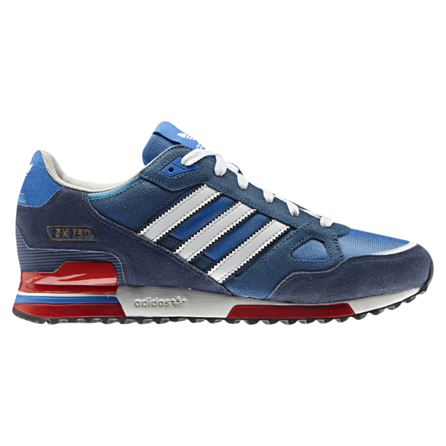 2017 adidas Originals ZX 750 Mens Running Retro Style Casual Trainers  Genuine 8 UK Royal | Acquisti Online su eBay