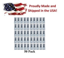 Light Grey Plastic Roof Mini Snow Ice Guard-50 Pk Prevent Sliding Snow
