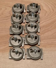 Caddy 4g16 twist clip tbar hanger/wing nuts for 15/16"-1" acoustic t bar (10)