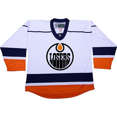 Edmonton Losers Ice Hockey Jersey New! Free Shipping