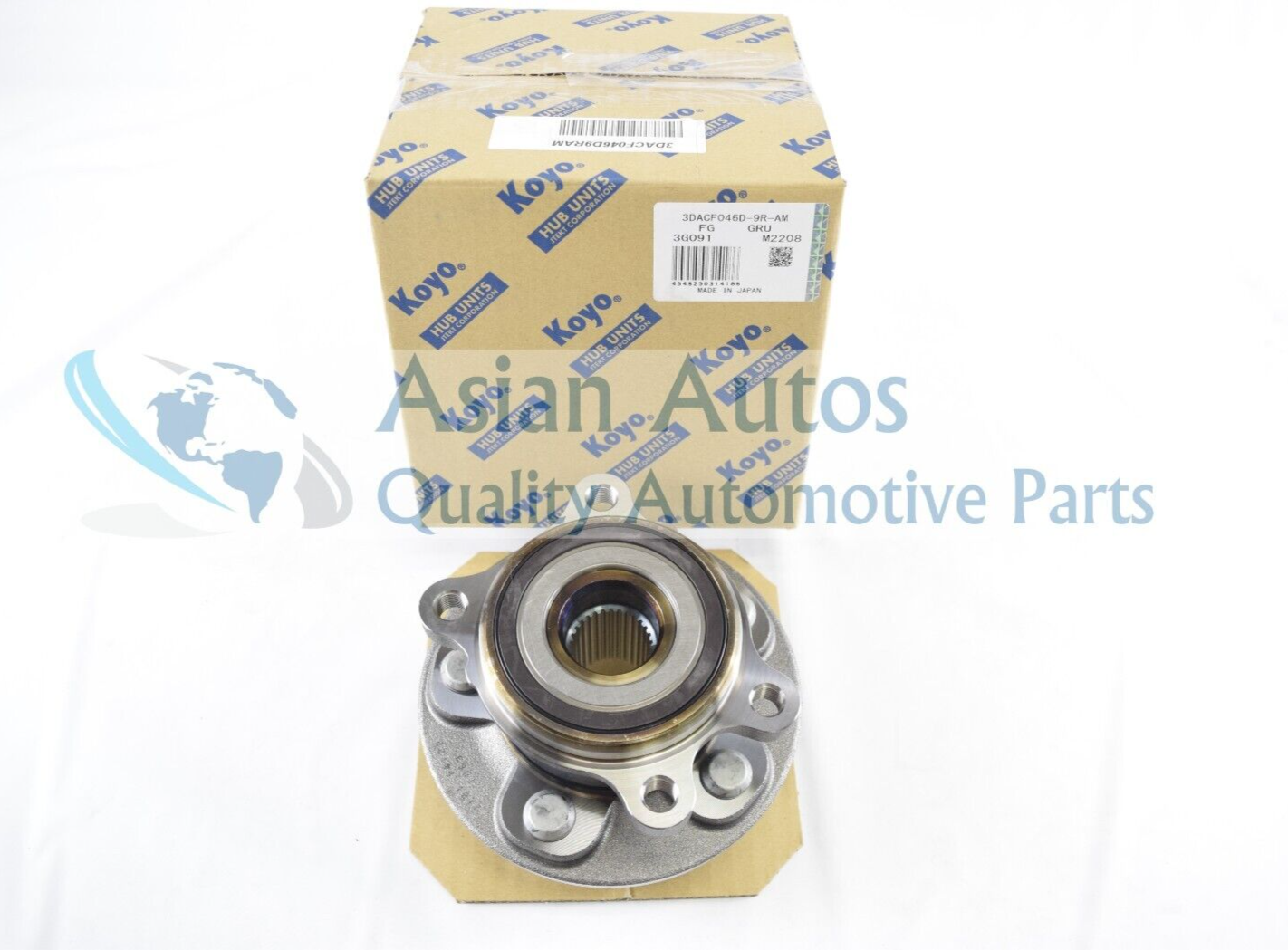 OEM Koyo Front Wheel Bearing and Hub Assembly 4355042030 For 