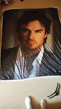 massive damon salvatore blanket  vampire diaries 