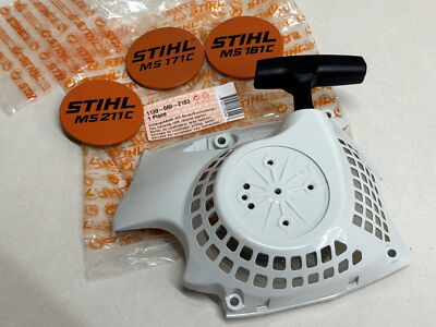 #ad STIHL OEM FAN HOUSING W REWIND STARTER 1139 080 2103 MS181C MS171C MS211C C BE $119.95