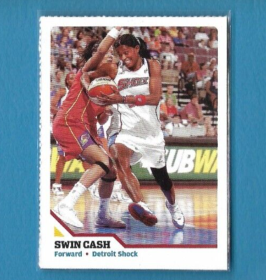 2006 SI Kids SWIN CASH Sports Illustrated Card, Detroit Shock