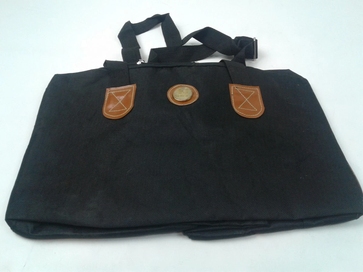 Calvin Hill 3 Collapsible Bags Black Tote Carry On One 16