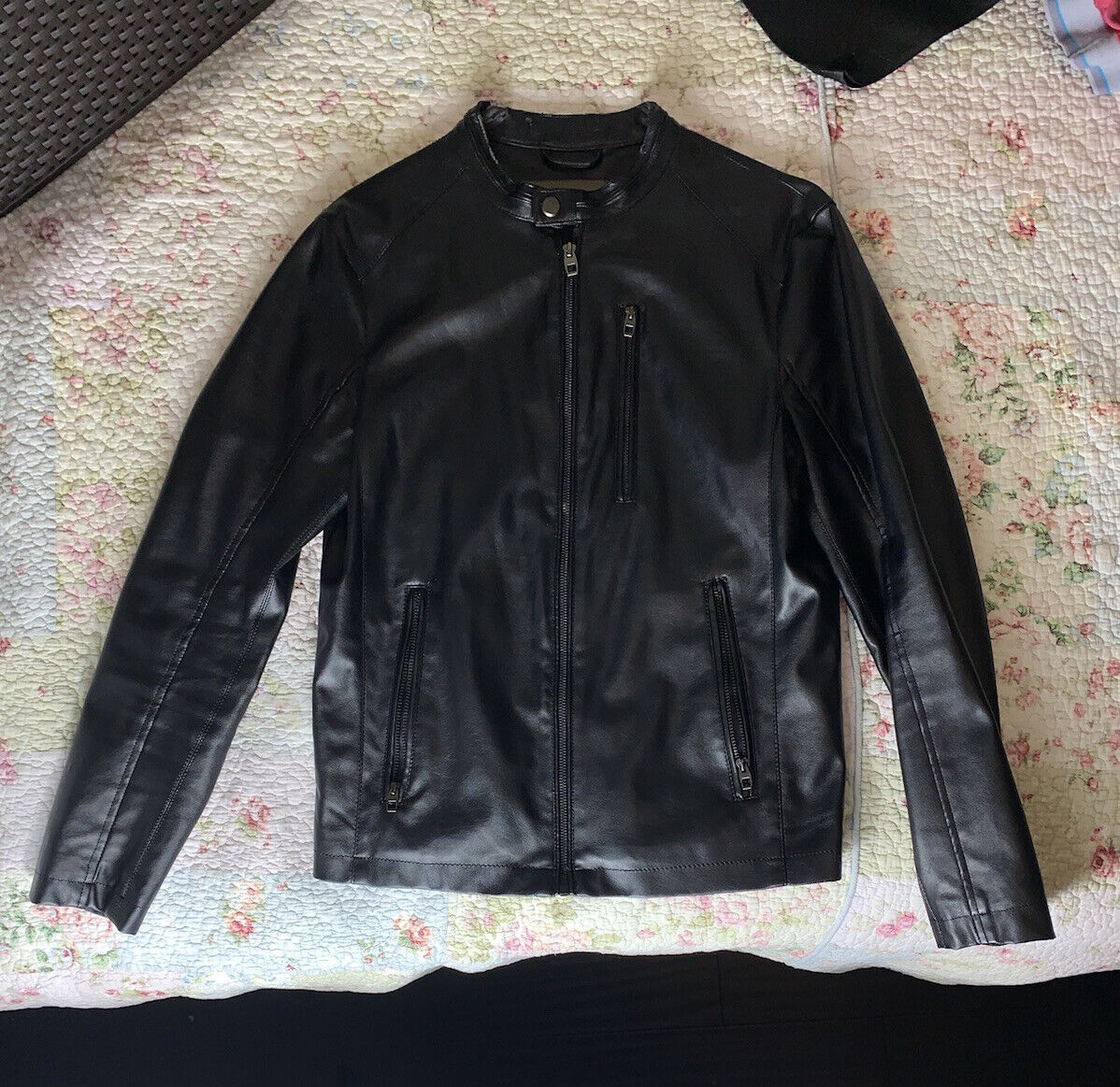 Black Leather Jacket ZARA Mens | eBay Black Leather Jacket ZARA Mens | eBay