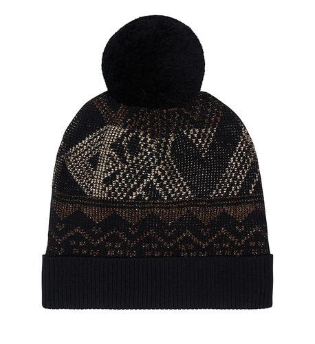 NEW CAMILLA FLIGHT OF AMUN-RA WOOL KNIT BEANIE W/ POM POM - Picture 2 of 6