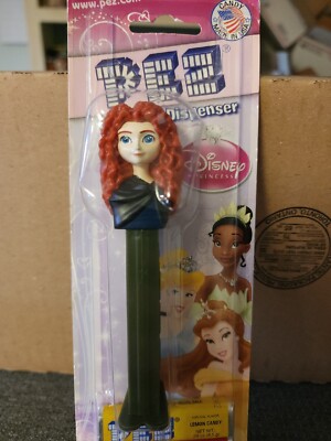 NIP Disney Princess MERIDA From The Movie BRAVE. 2013 Dispenser. w Candy